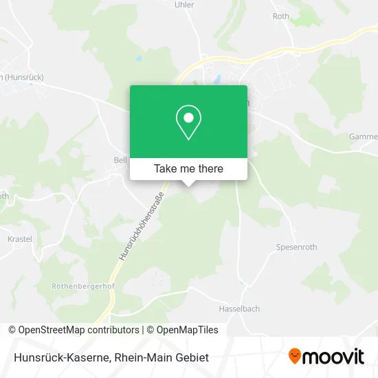 Карта Hunsrück-Kaserne