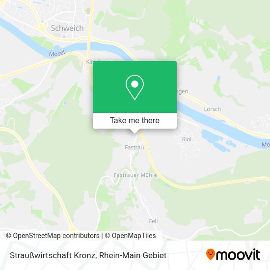 Карта Straußwirtschaft Kronz