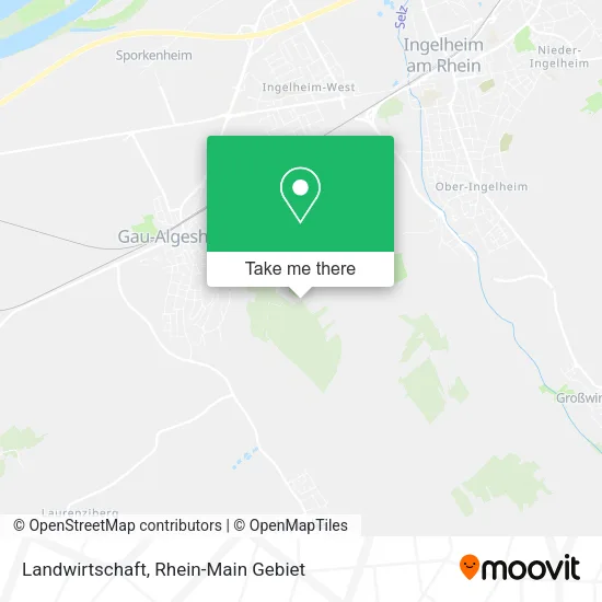 Карта Landwirtschaft