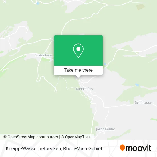 Карта Kneipp-Wassertretbecken