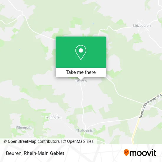 Beuren map
