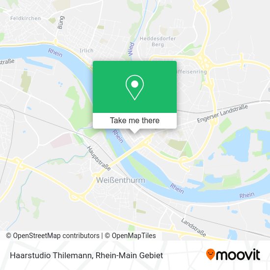 Карта Haarstudio Thilemann