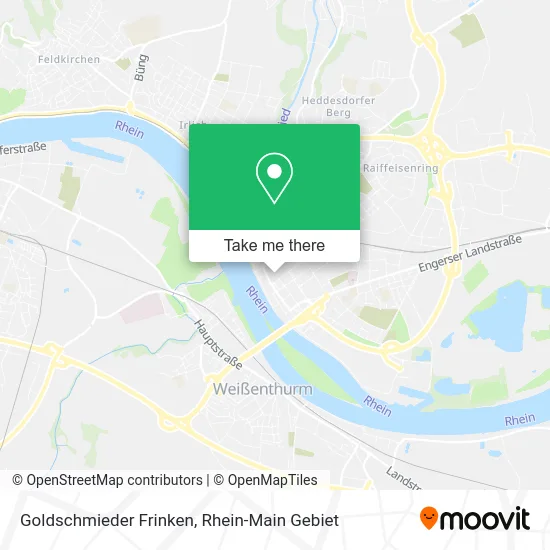 Карта Goldschmieder Frinken