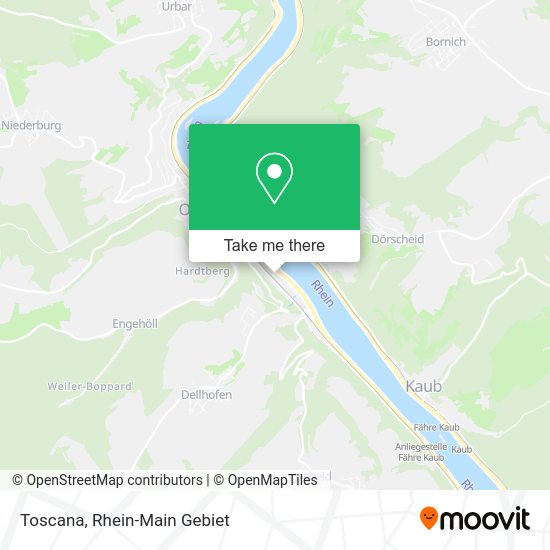 Карта Toscana