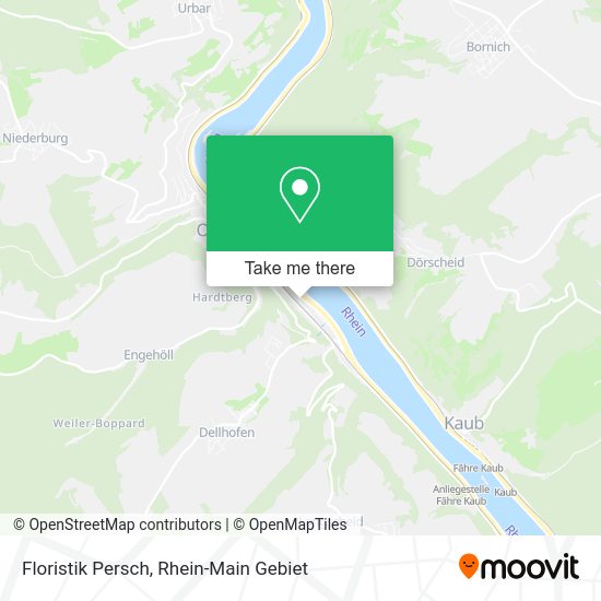 Карта Floristik Persch