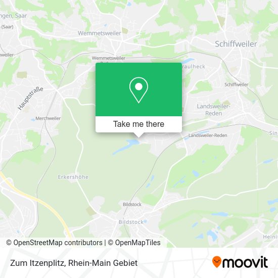 Карта Zum Itzenplitz