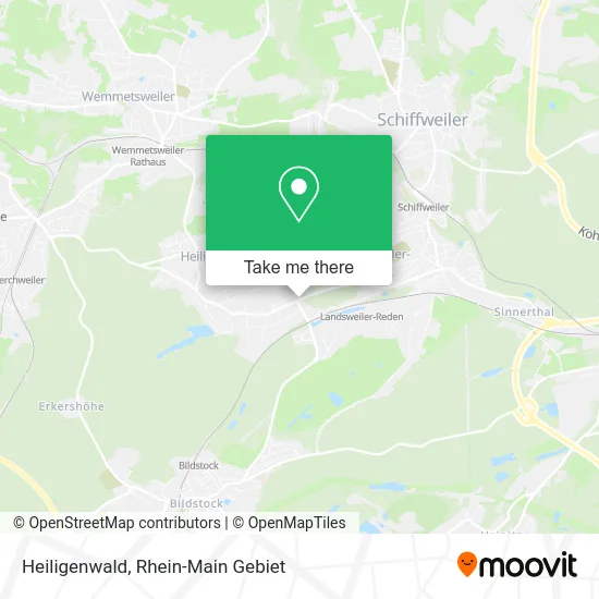 Карта Heiligenwald