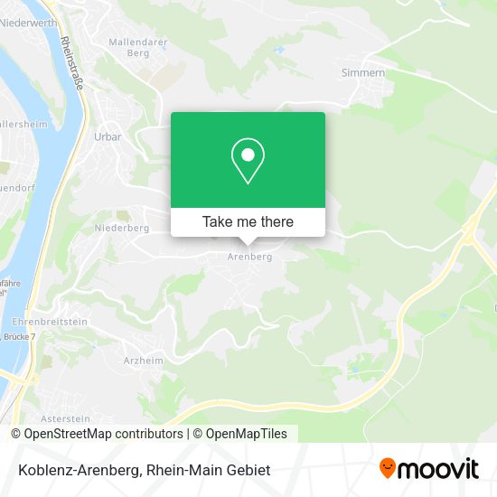 Карта Koblenz-Arenberg