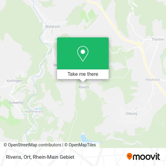 Карта Riveris, Ort