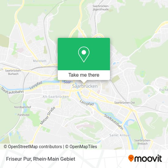 Карта Friseur Pur