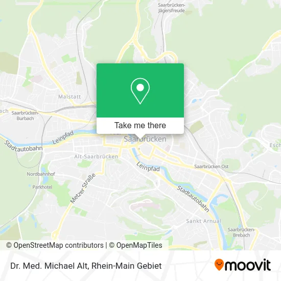 Карта Dr. Med. Michael Alt