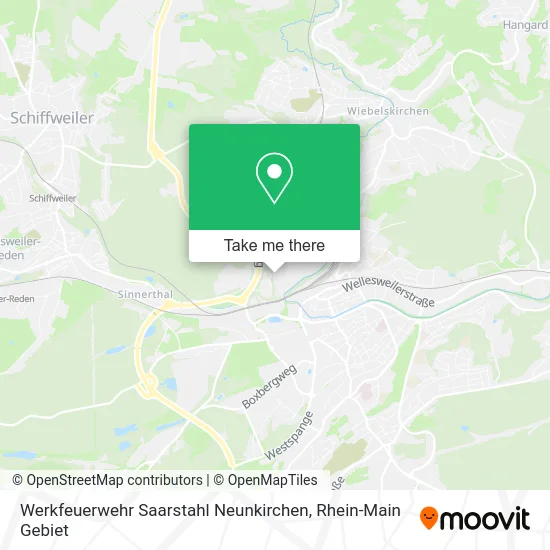 Карта Werkfeuerwehr Saarstahl Neunkirchen