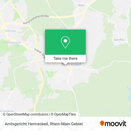 Карта Amtsgericht Hermeskeil