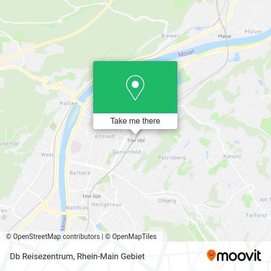 Карта Db Reisezentrum