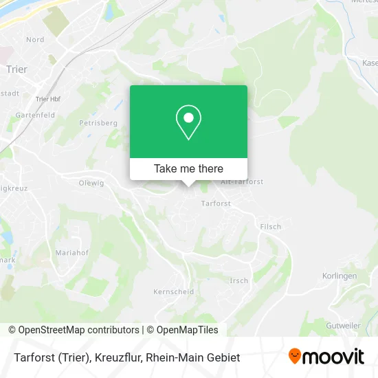 Карта Tarforst (Trier), Kreuzflur