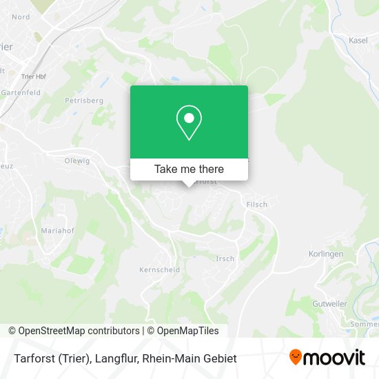 Карта Tarforst (Trier), Langflur