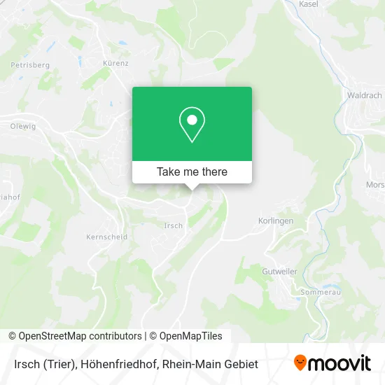 Карта Irsch (Trier), Höhenfriedhof