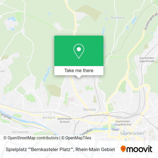 Карта Spielplatz ""Bernkasteler Platz""