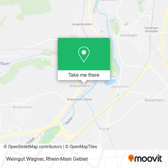 Карта Weingut Wagner