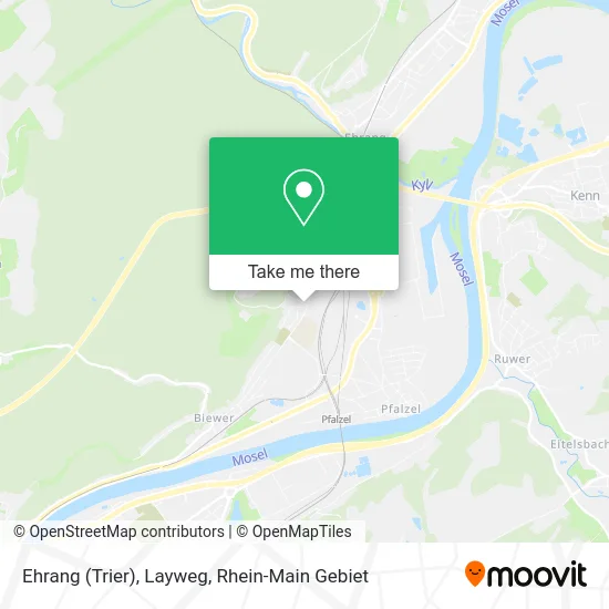 Ehrang (Trier), Layweg map
