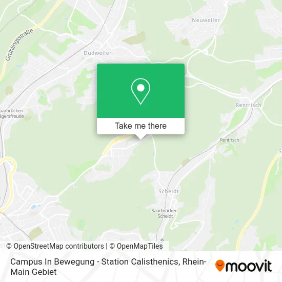 Карта Campus In Bewegung - Station Calisthenics
