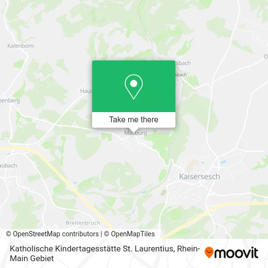 Карта Katholische Kindertagesstätte St. Laurentius