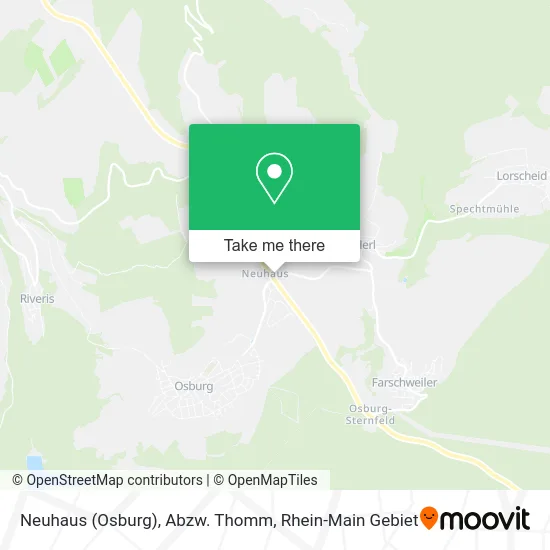 Карта Neuhaus (Osburg), Abzw. Thomm