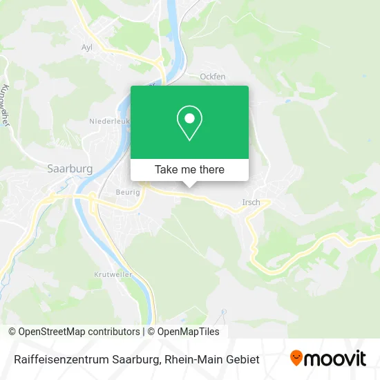 Карта Raiffeisenzentrum Saarburg
