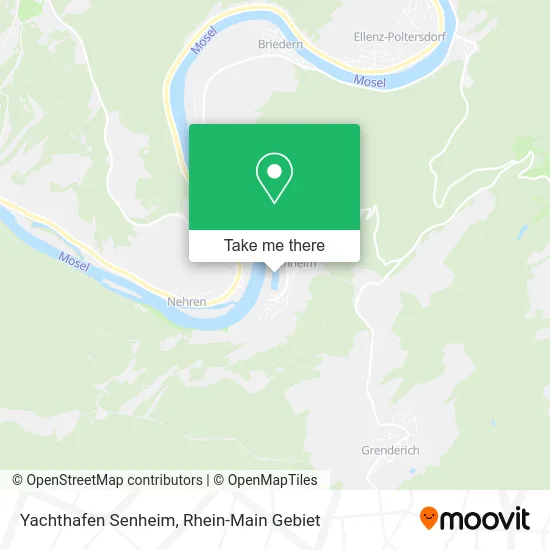 Карта Yachthafen Senheim