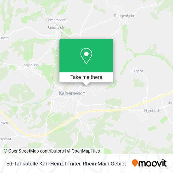 Карта Ed-Tankstelle Karl-Heinz Irmiter