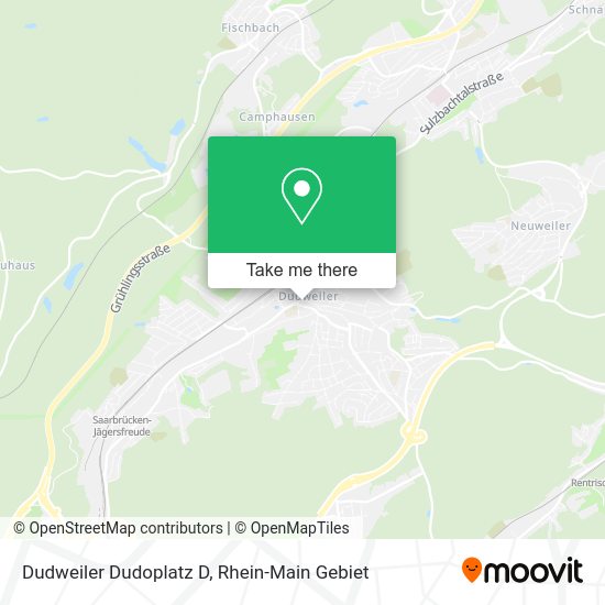 Карта Dudweiler Dudoplatz D