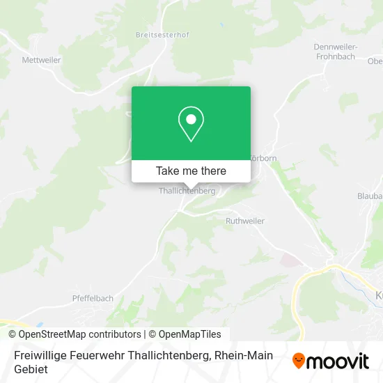 Карта Freiwillige Feuerwehr Thallichtenberg