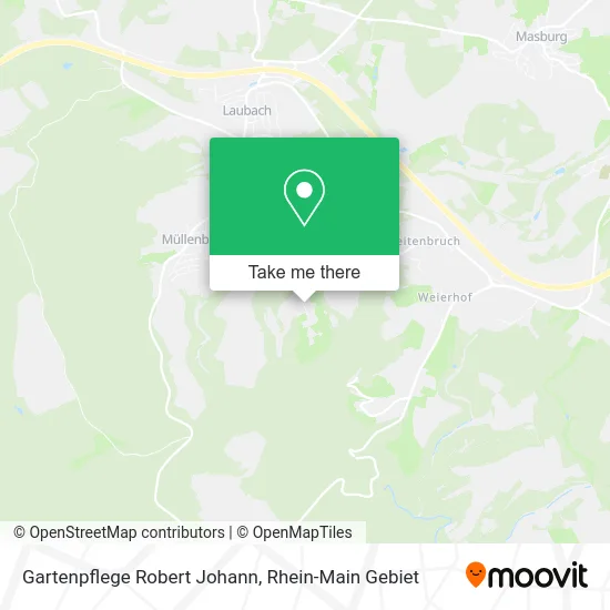 Gartenpflege Robert Johann map