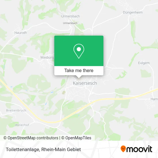 Карта Toilettenanlage