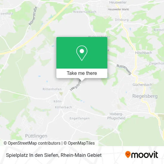 Карта Spielplatz In den Siefen