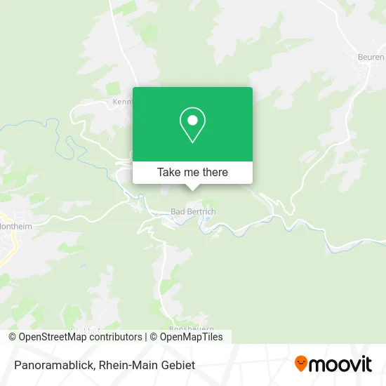 Panoramablick map