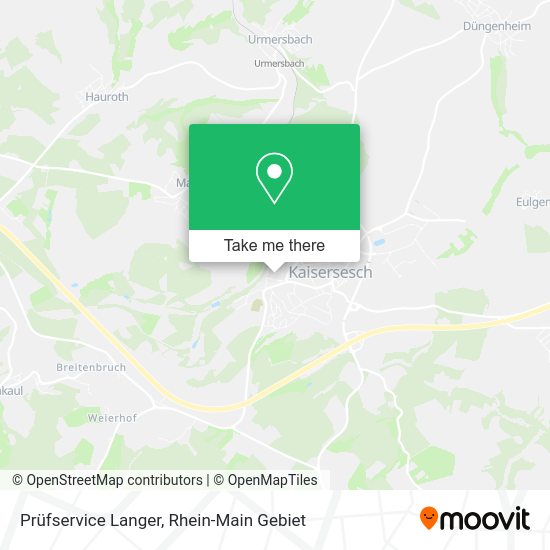 Карта Prüfservice Langer