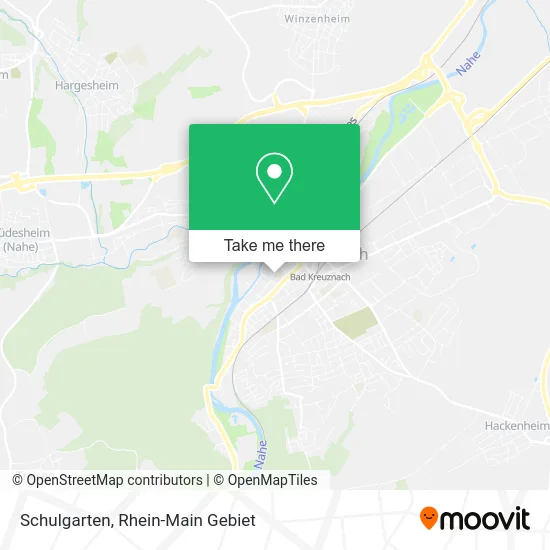 Карта Schulgarten