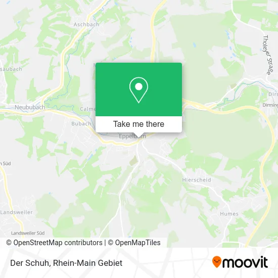 Карта Der Schuh