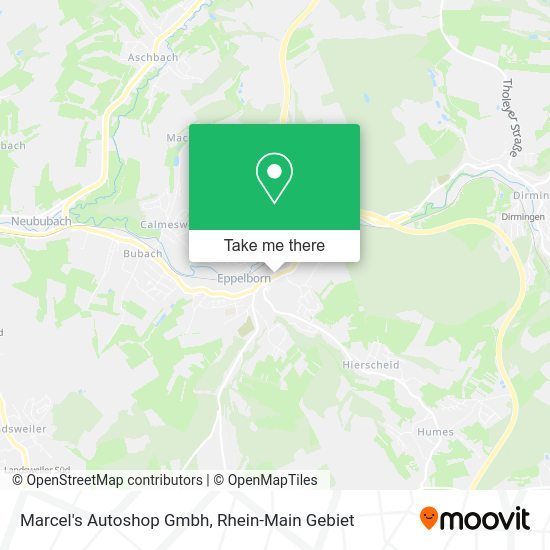 Карта Marcel's Autoshop Gmbh