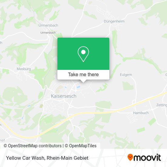 Карта Yellow Car Wash