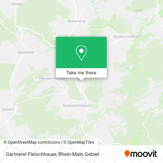 Карта Gärtnerei Fleischhauer