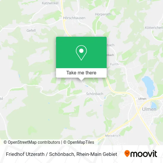 Карта Friedhof Utzerath / Schönbach