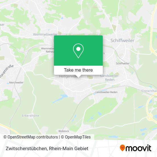 Карта Zwitscherstübchen