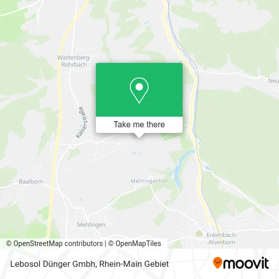 Карта Lebosol Dünger Gmbh