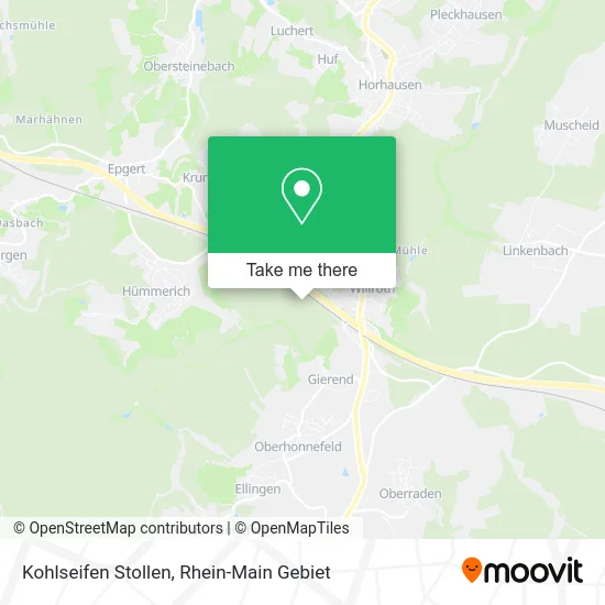 Карта Kohlseifen Stollen