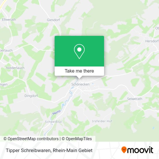 Карта Tipper Schreibwaren