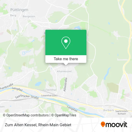 Карта Zum Alten Kessel