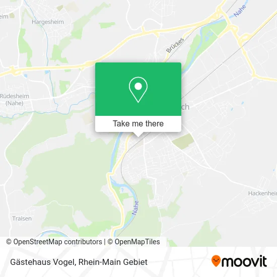 Карта Gästehaus Vogel