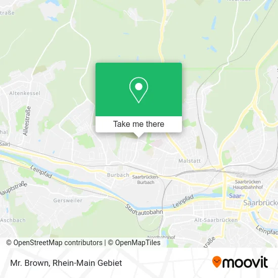 Mr. Brown map